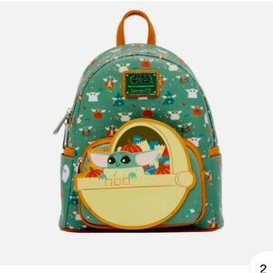 Loungefly Star Wars The Mandalorian Grogu Halloween Mini Backpack